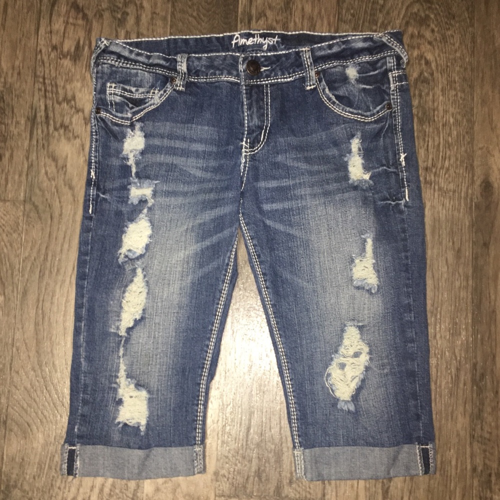 ✨2 for $15✨Amethyst Capri Jean